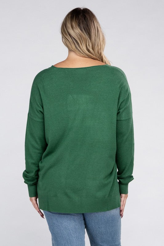 Sydney Front Seam Sweater Plus