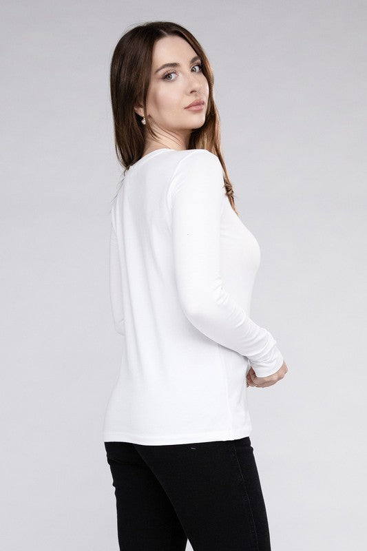 Josie Crew Neck Long Sleeve T-Shirt