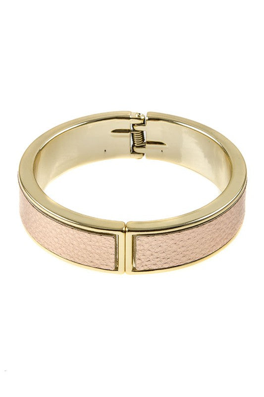 Freya Leather Bangle Bracelet