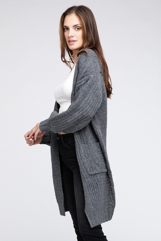 Yoli Twist Knit Cardigan