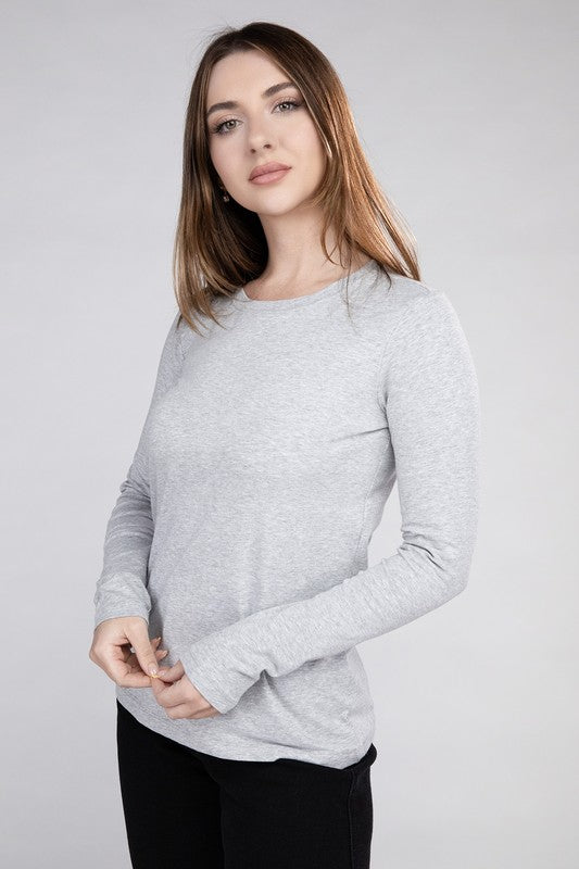 Josie Crew Neck Long Sleeve T-Shirt