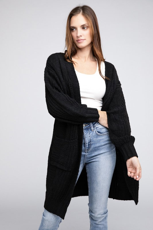 Yoli Twist Knit Cardigan