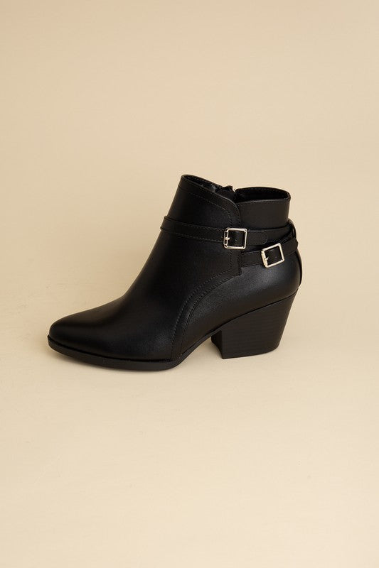 Naya Ankle Buckle Boots