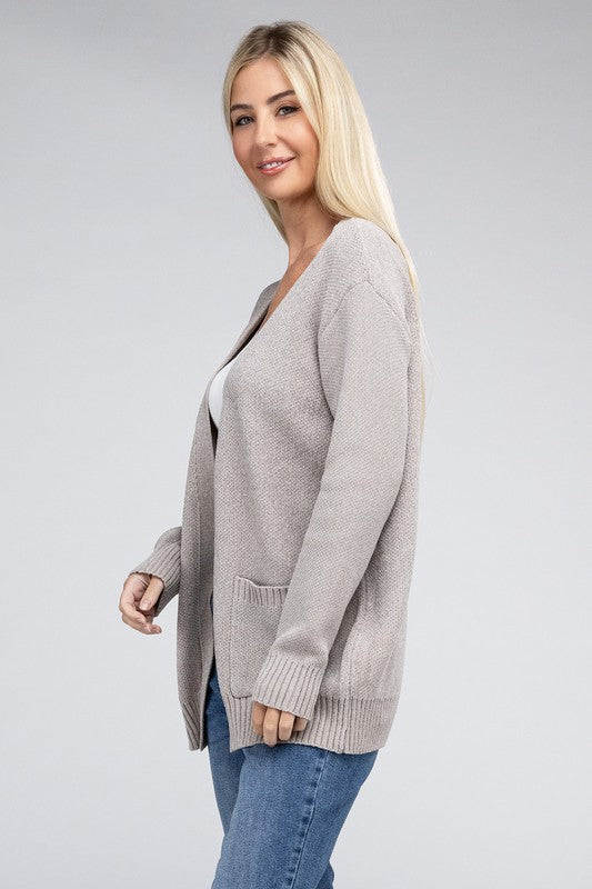 Ginny Melange Sweater Cardigan