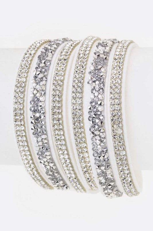 Crystal Layer Wrapped Cuff