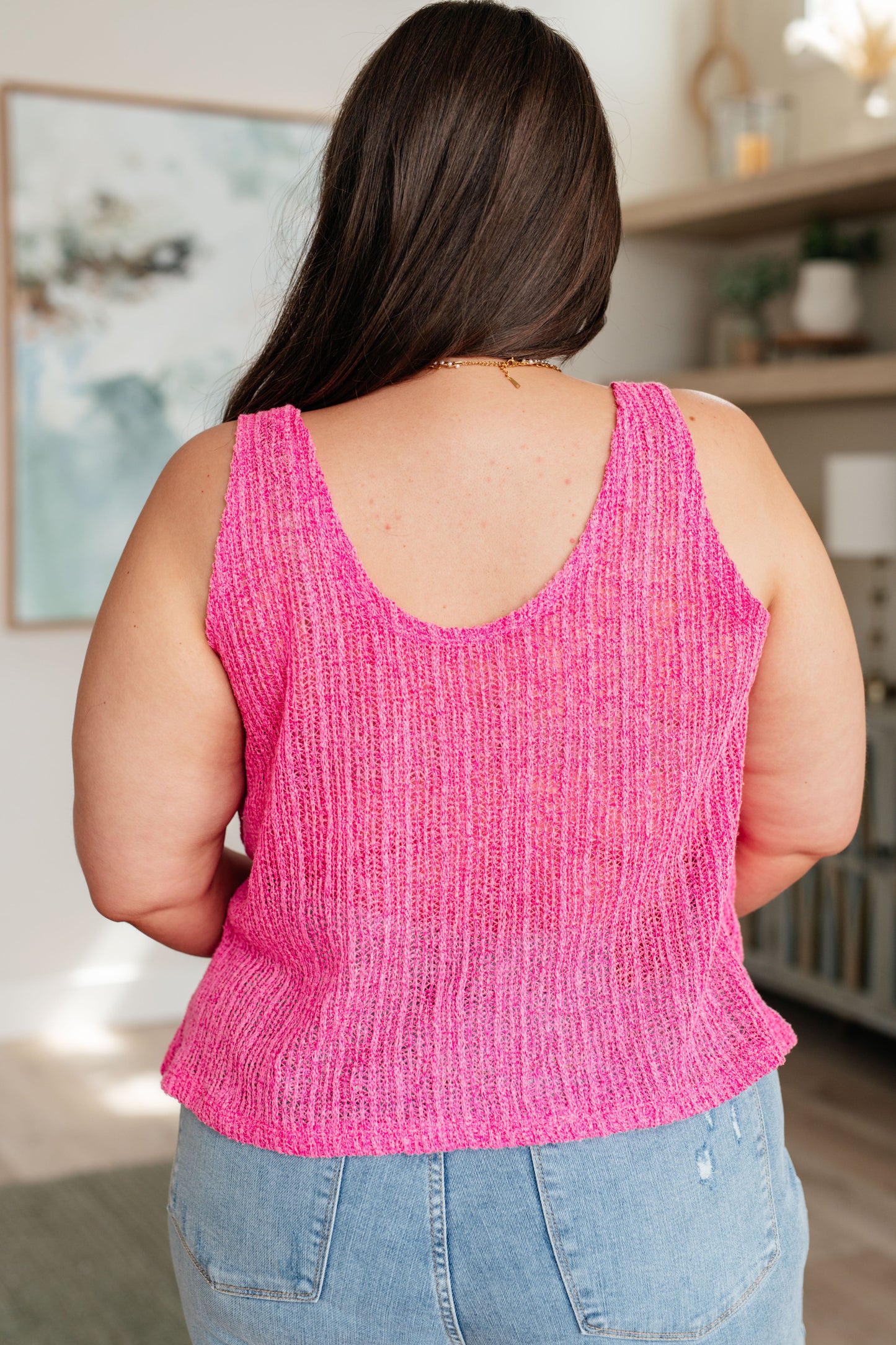 Vanessa Knit V-Neck Tank