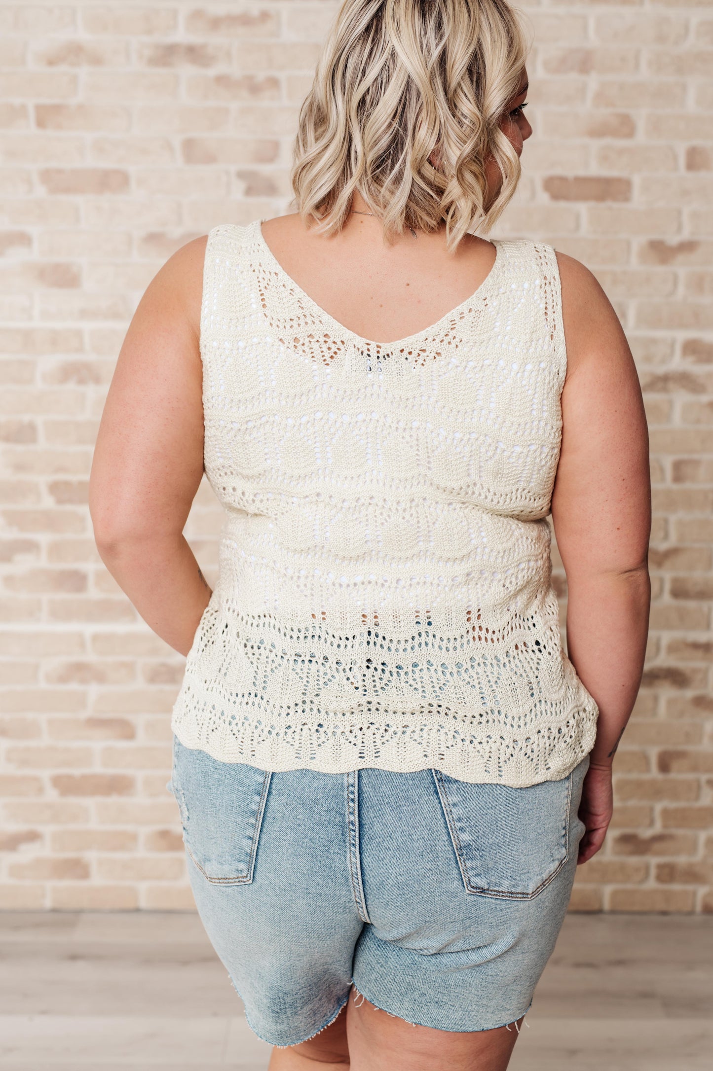 Willa Open Knit Tank