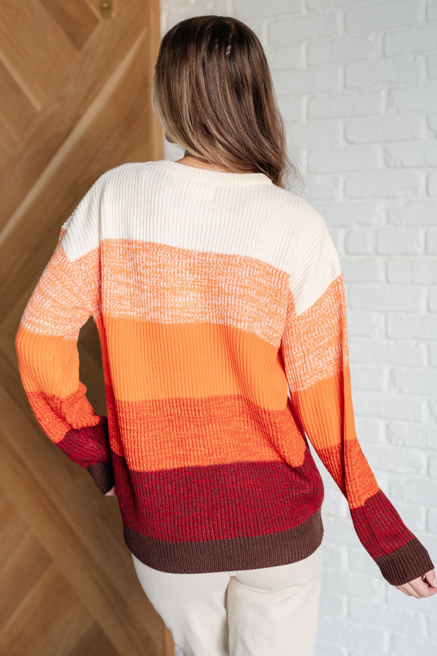 Tori Color Block Sweater