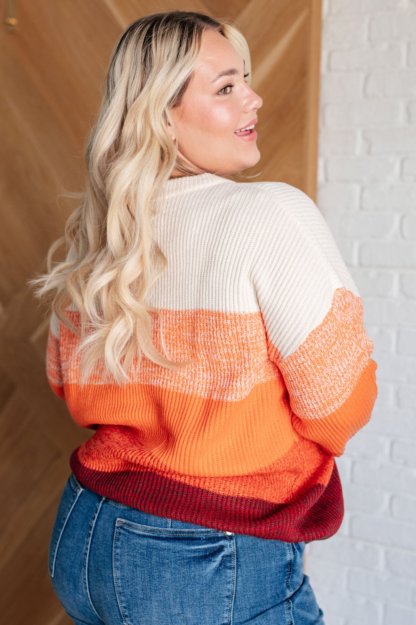 Tori Color Block Sweater