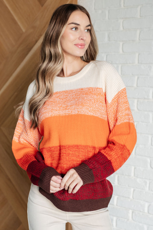 Tori Color Block Sweater