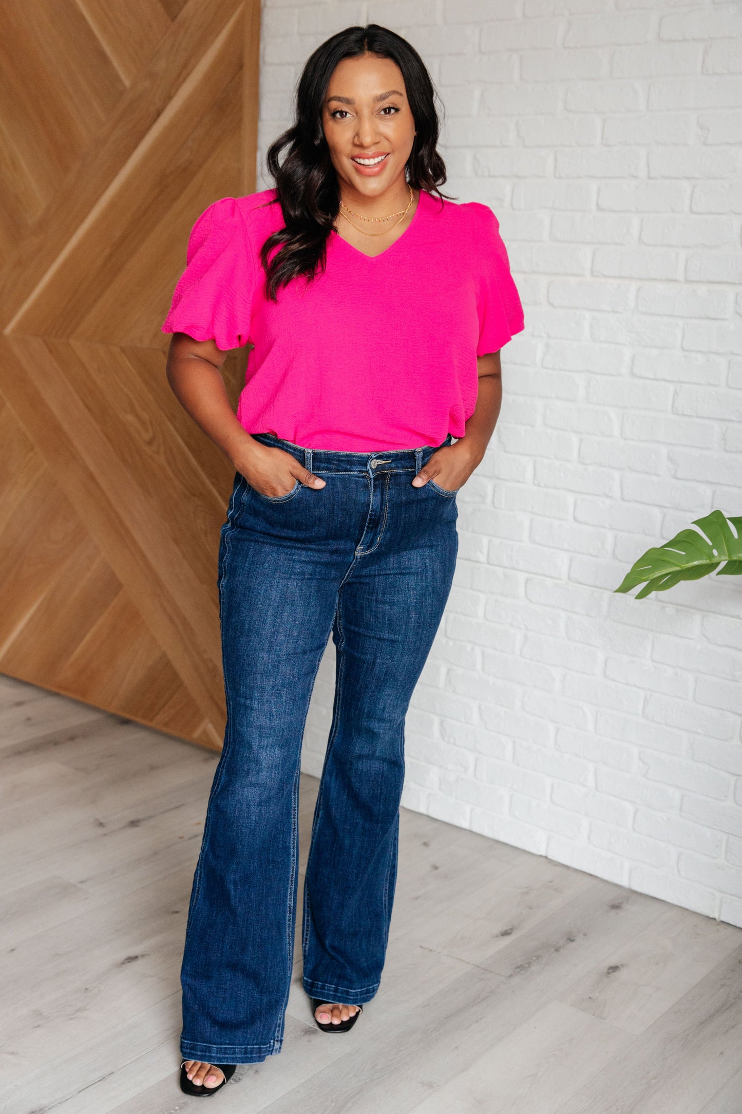 Melina Puff Sleeve Blouse