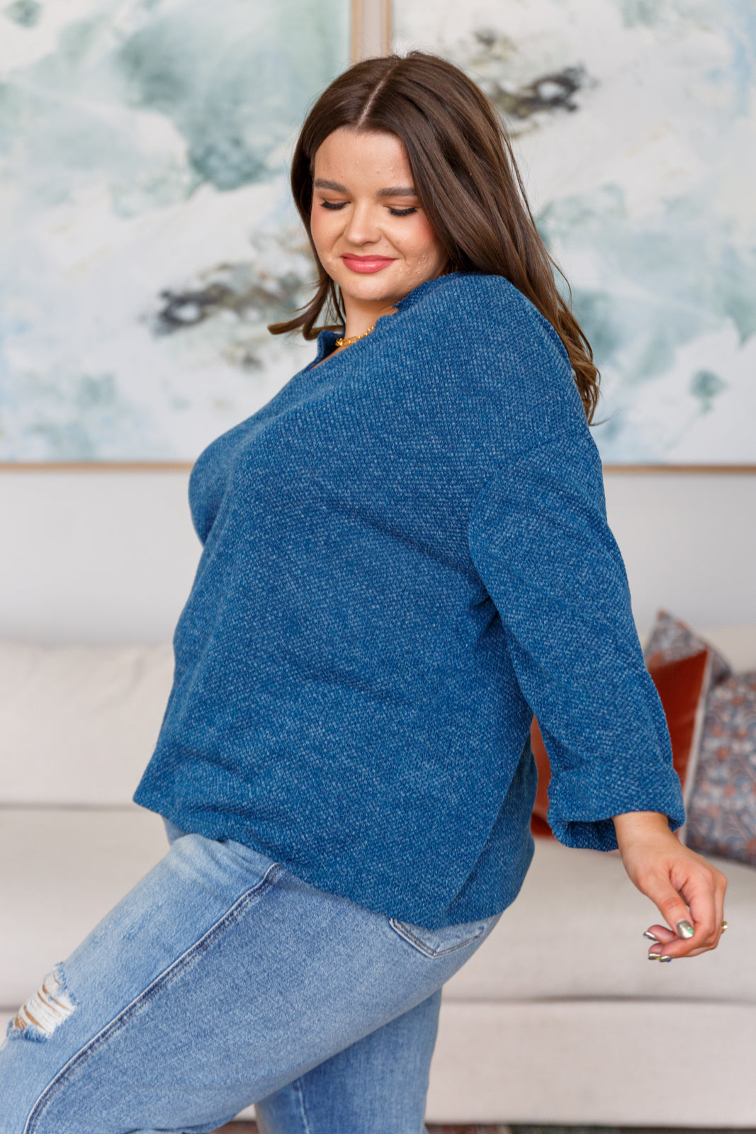 Deidra V-Neck Pullover