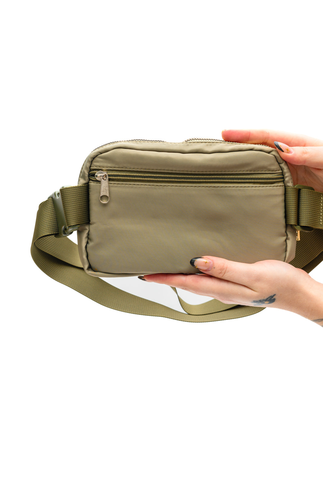 Ciao Crossbody Belt Bag in Olive