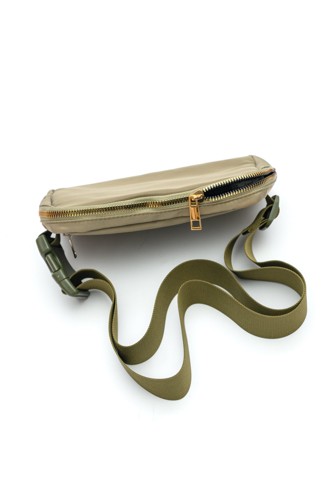 Ciao Crossbody Belt Bag in Olive