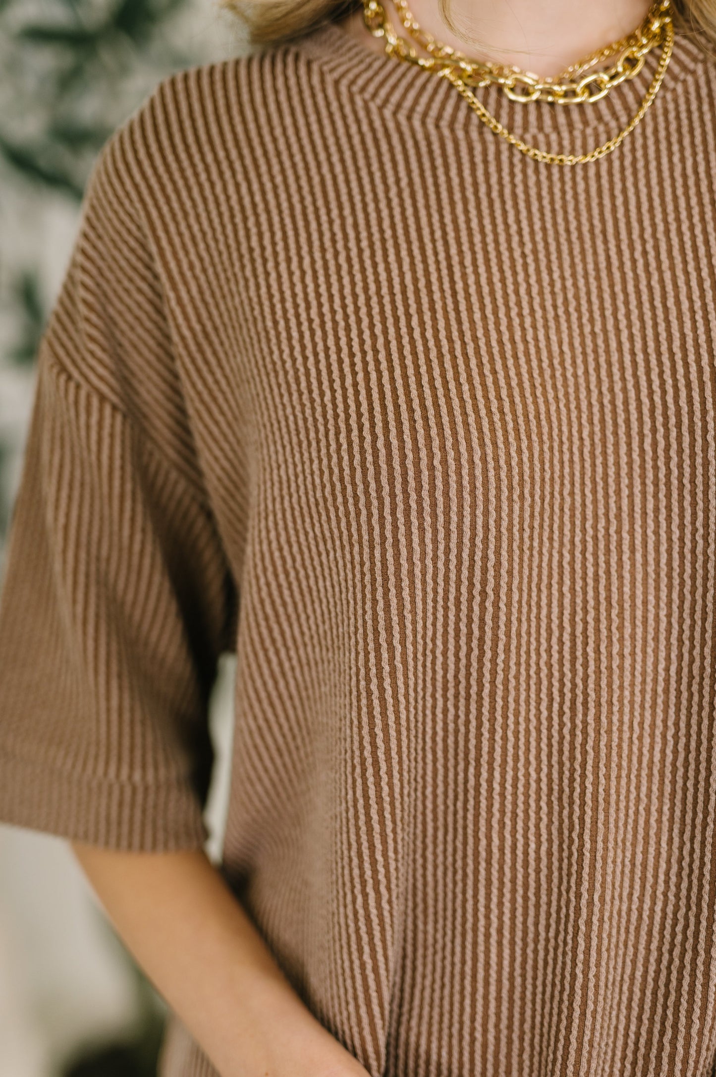 Shelby Top and Bottom Set in Cafe Brown