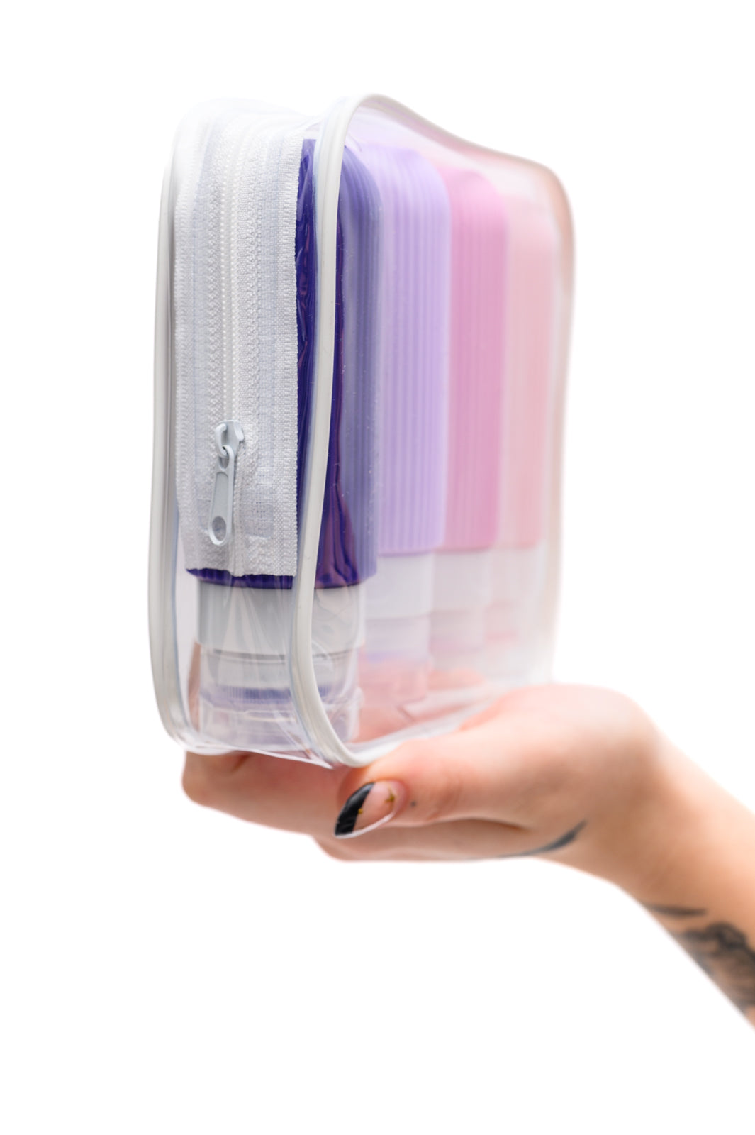 Vacay Mode Toiletry Travel Bottles in Lavender