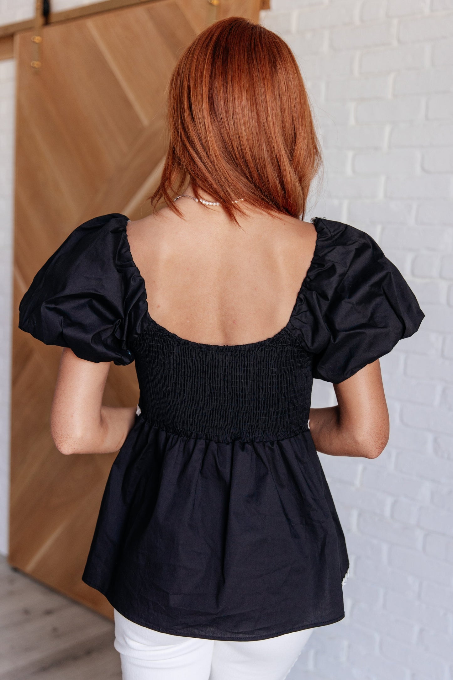 Ingrid Balloon Sleeve Blouse