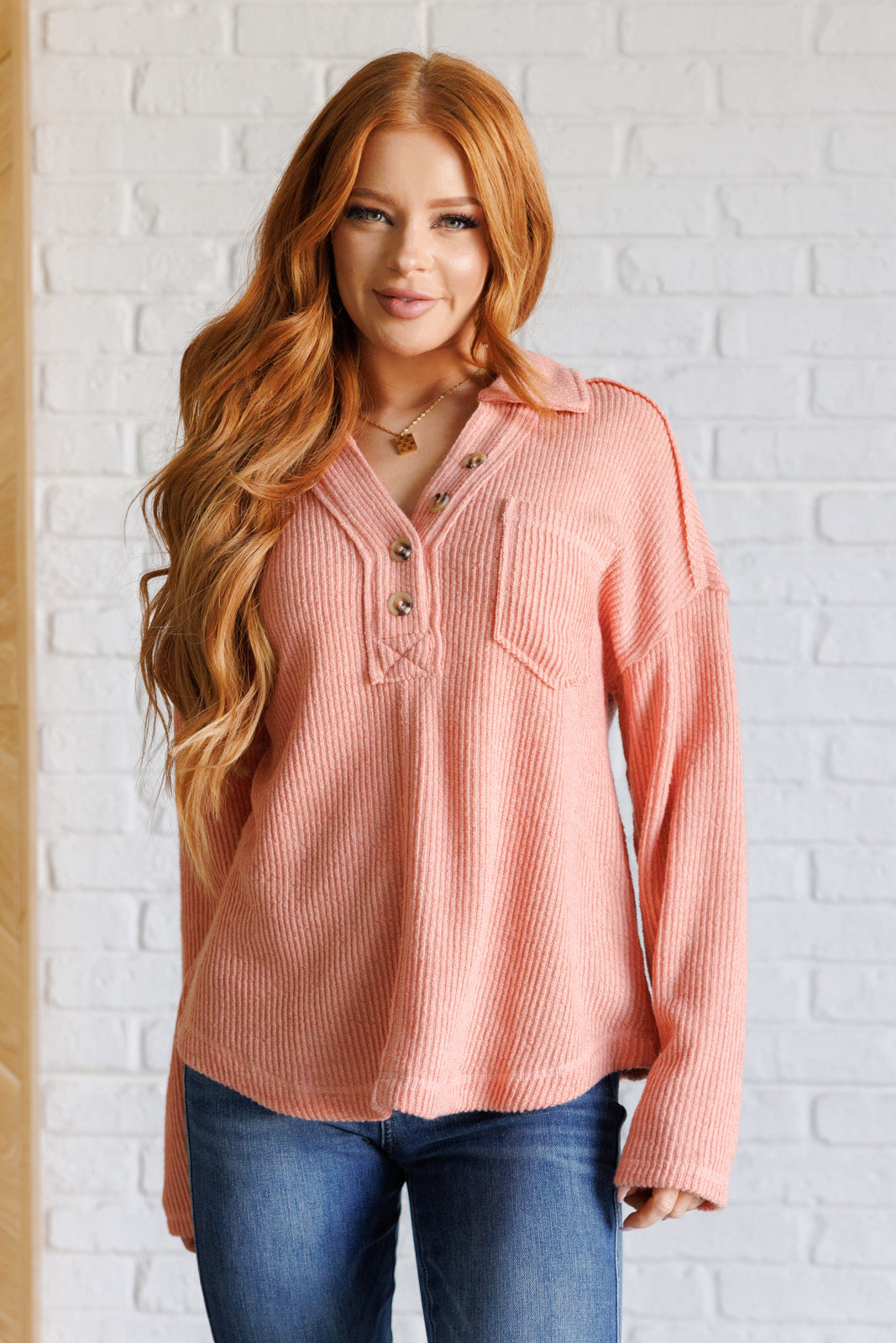 Indy Ribbed Knit Pullover