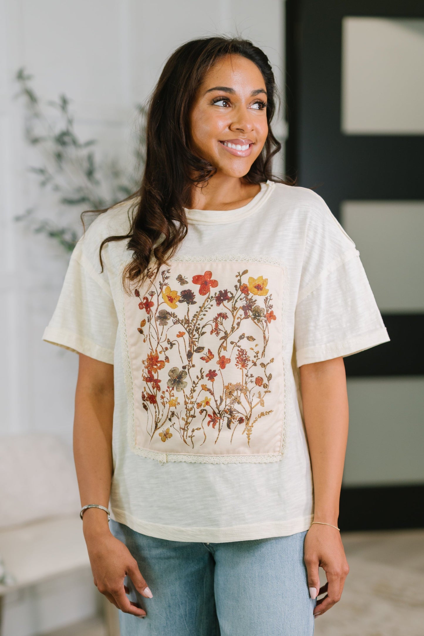 Wild Flowers Applique Top
