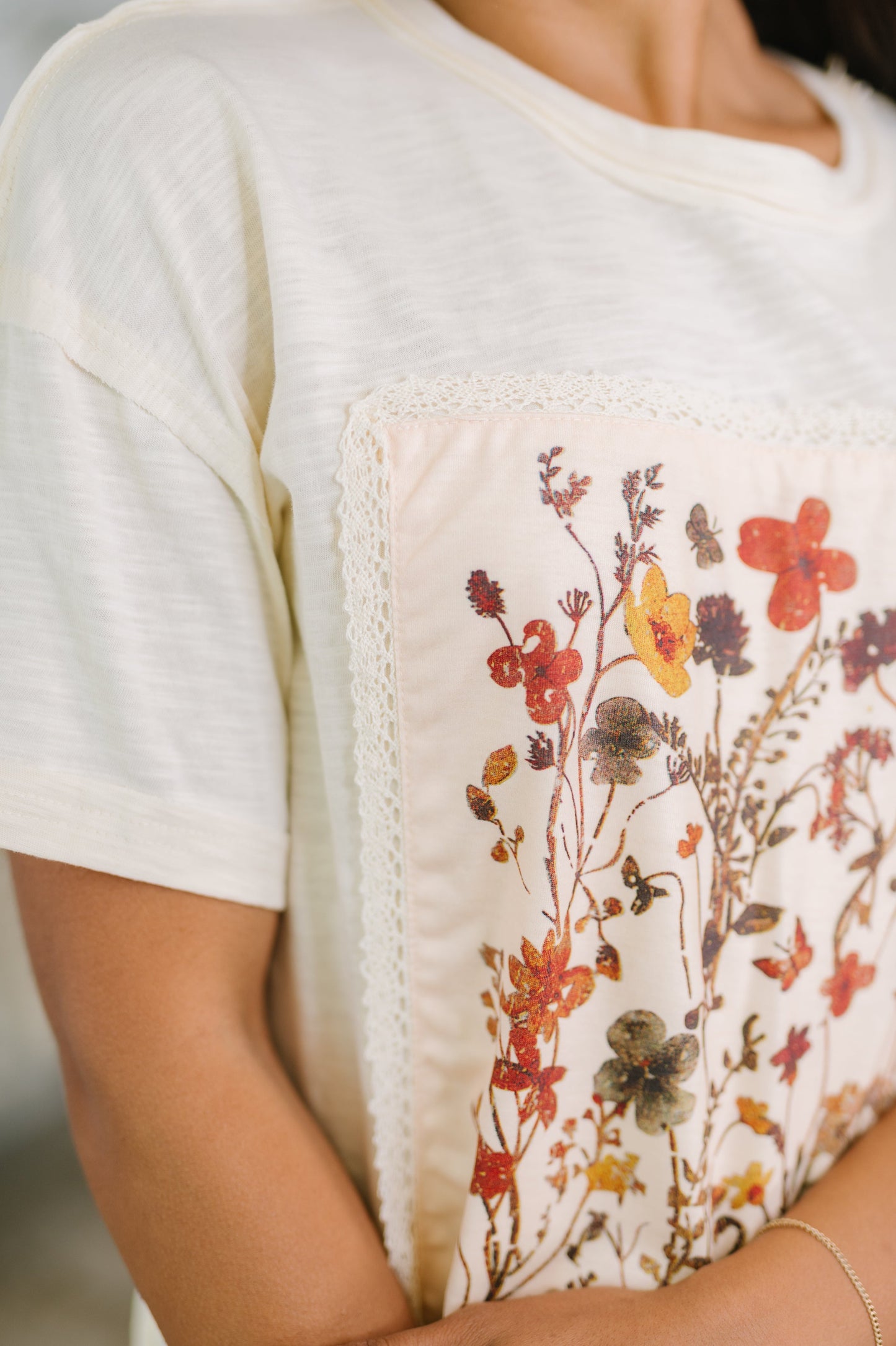 Wild Flowers Applique Top