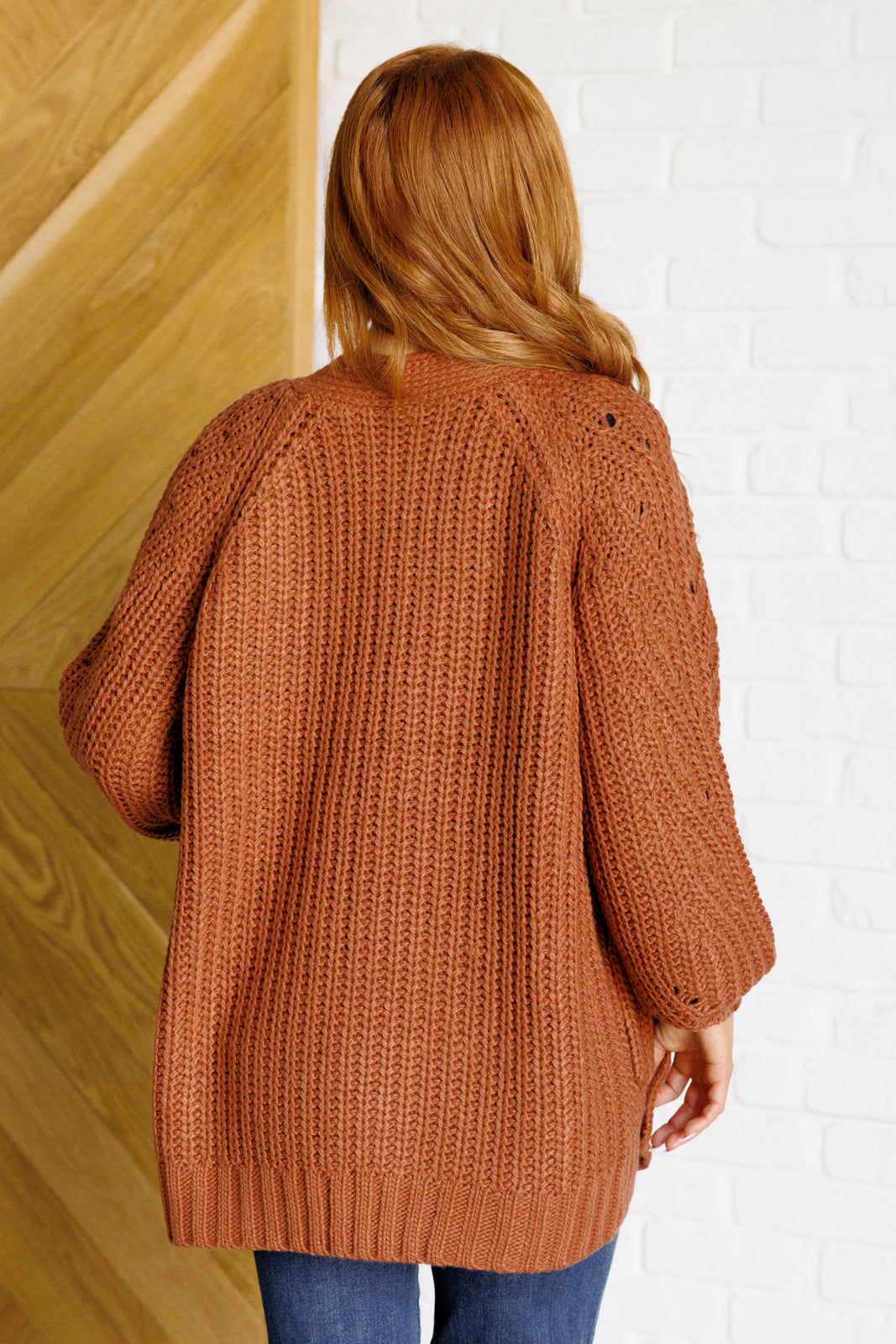 Maya Cardigan in Chestnut