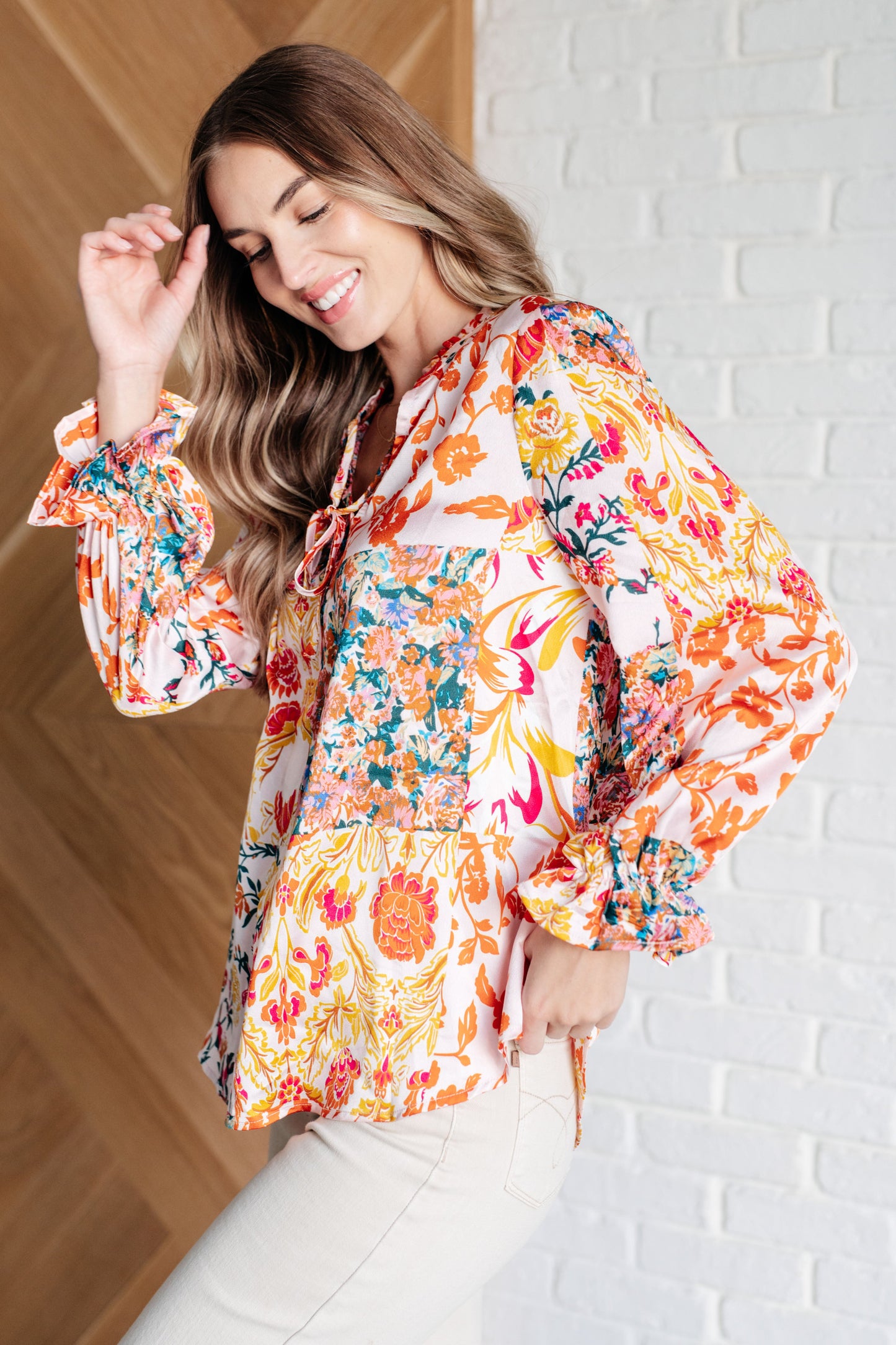 Ramona Balloon Sleeve Blouse