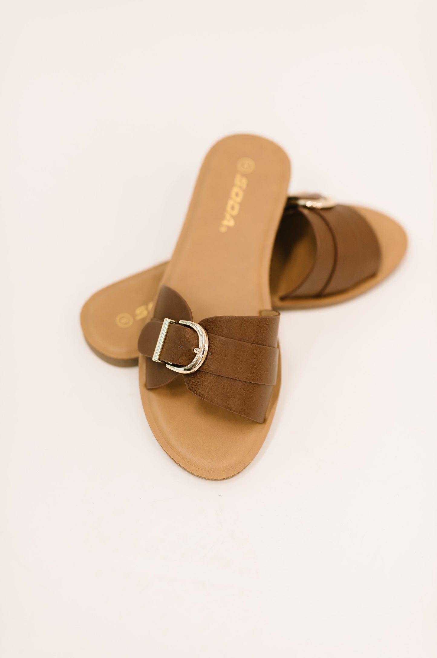 Kaya Dark Tank Slip on Sandals