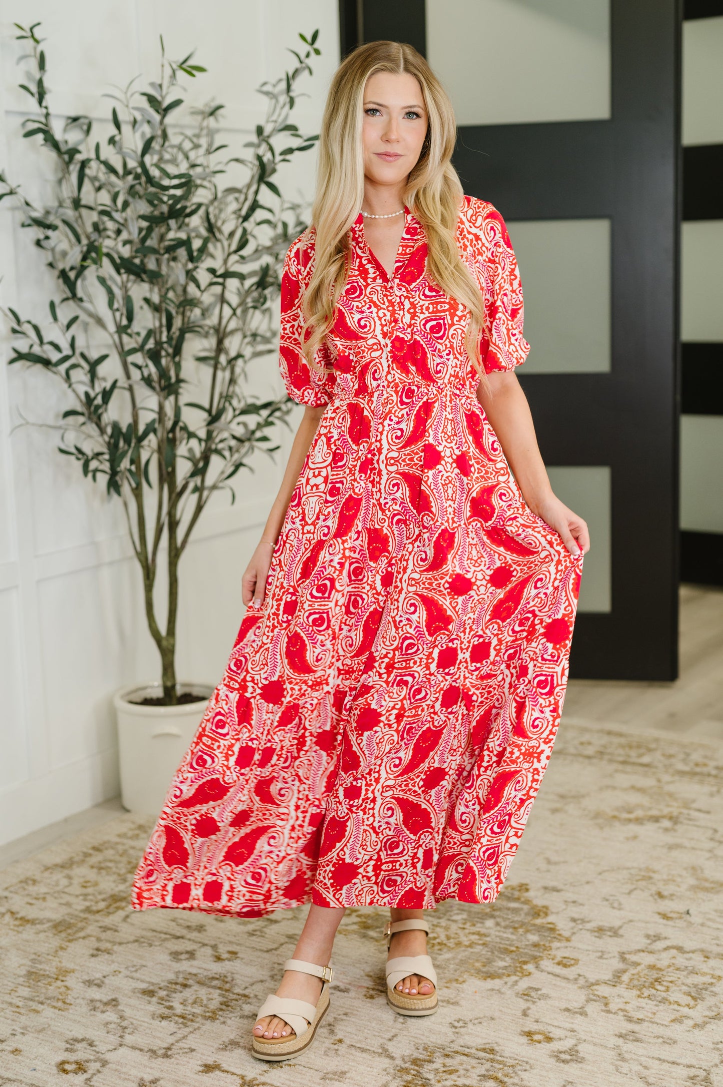 Allie Floral Maxi Dress