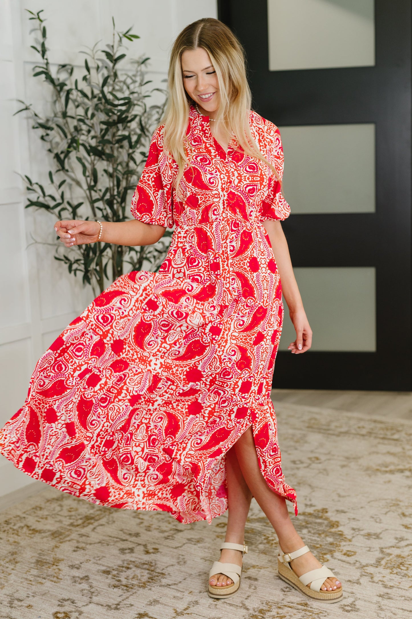 Allie Floral Maxi Dress