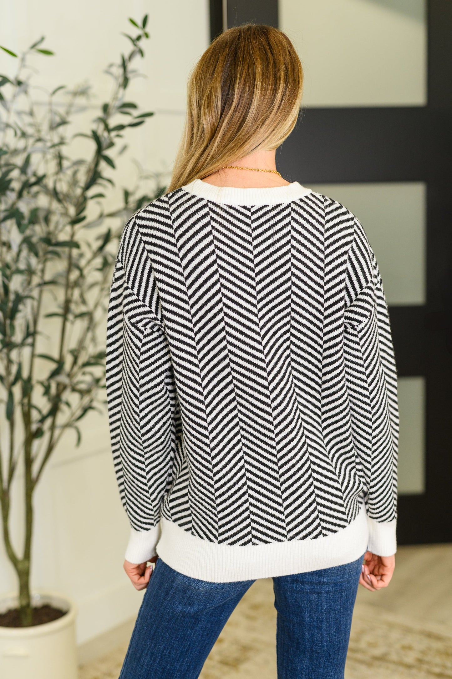 Charlene Chevron Sweater
