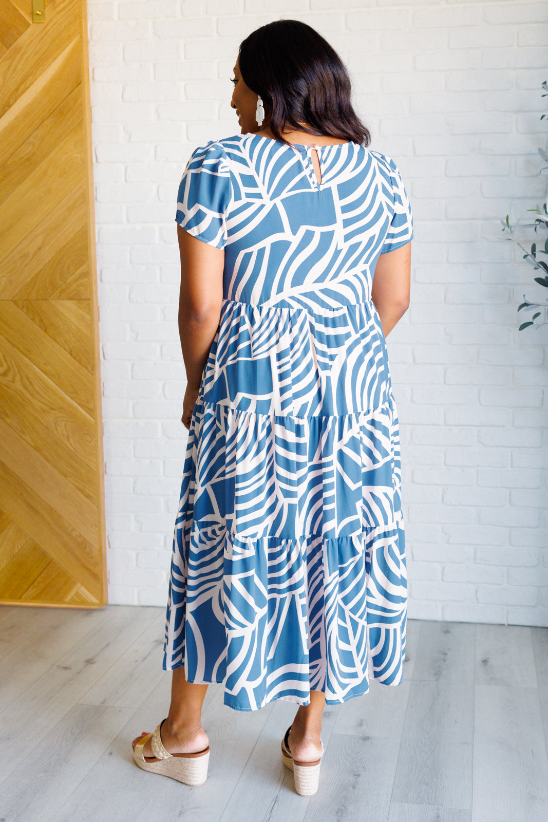 Lorena Tiered Midi Dress