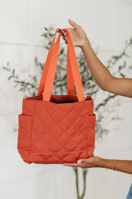 Walk Away Bag in Tomato