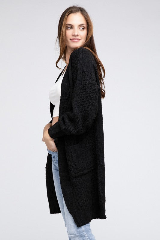 Yoli Twist Knit Cardigan