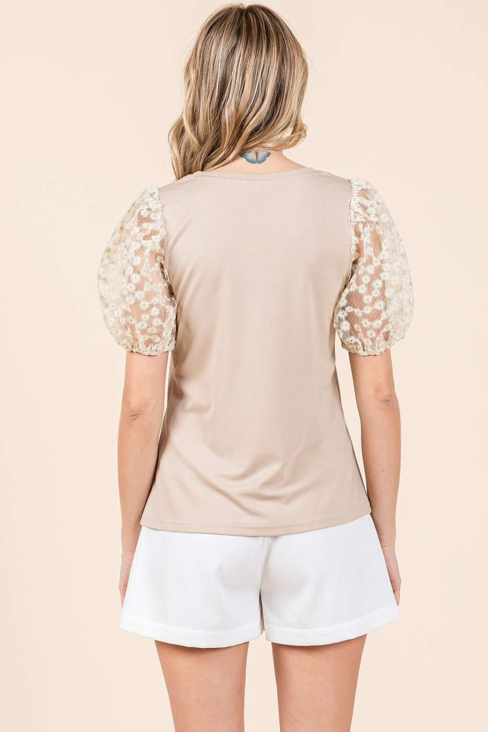 Presley Puff Short Sleeve Top