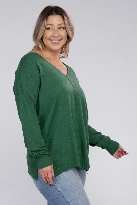 Sydney Front Seam Sweater Plus