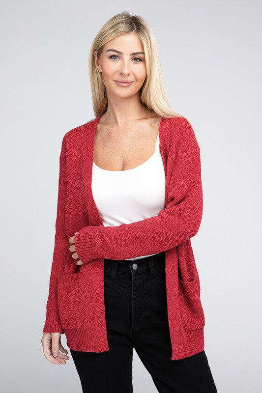 Ginny Melange Sweater Cardigan