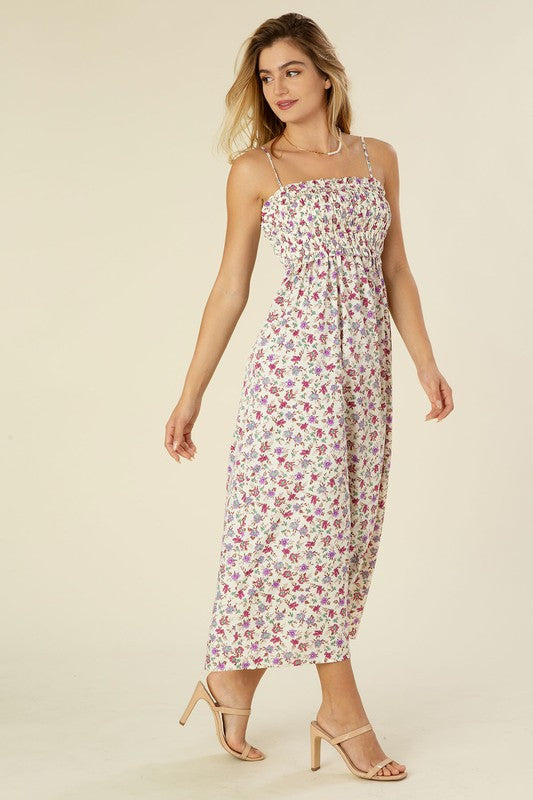 Carolyn Smocked Maxi Dress