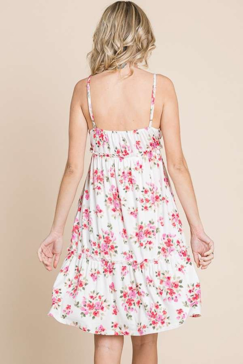 Maggie Floral Frill Cami Dress