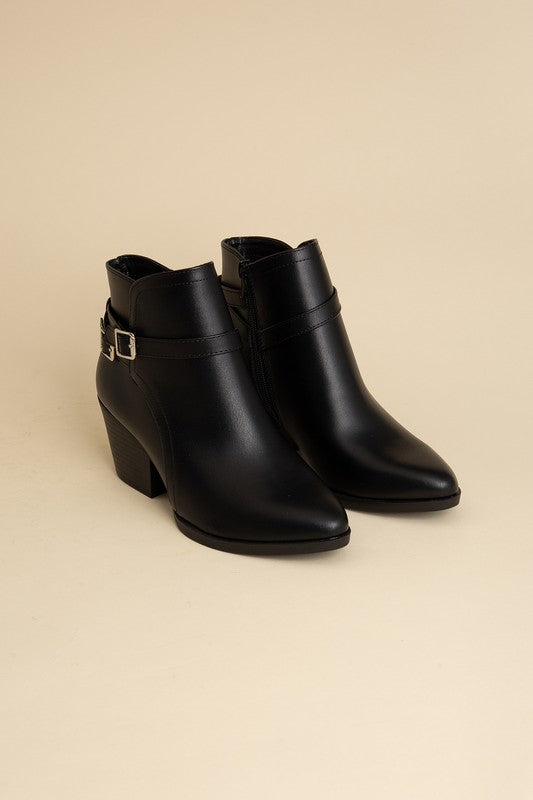 Naya Ankle Buckle Boots