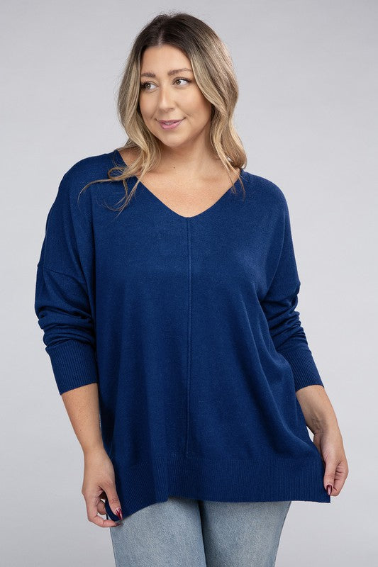 Sydney Front Seam Sweater Plus