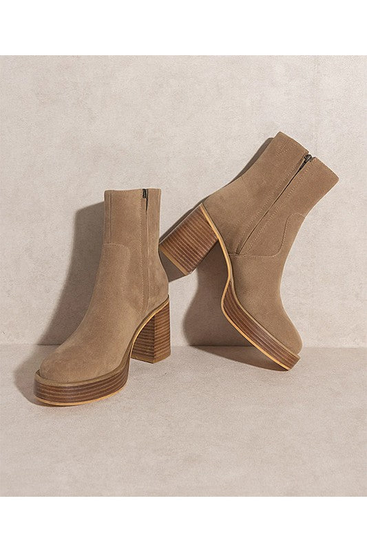 Alexandria Platform Booties