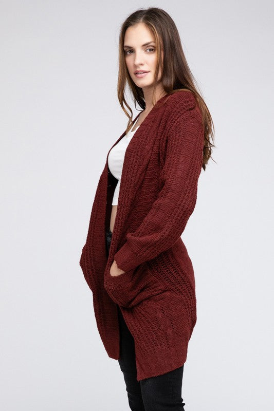 Yoli Twist Knit Cardigan