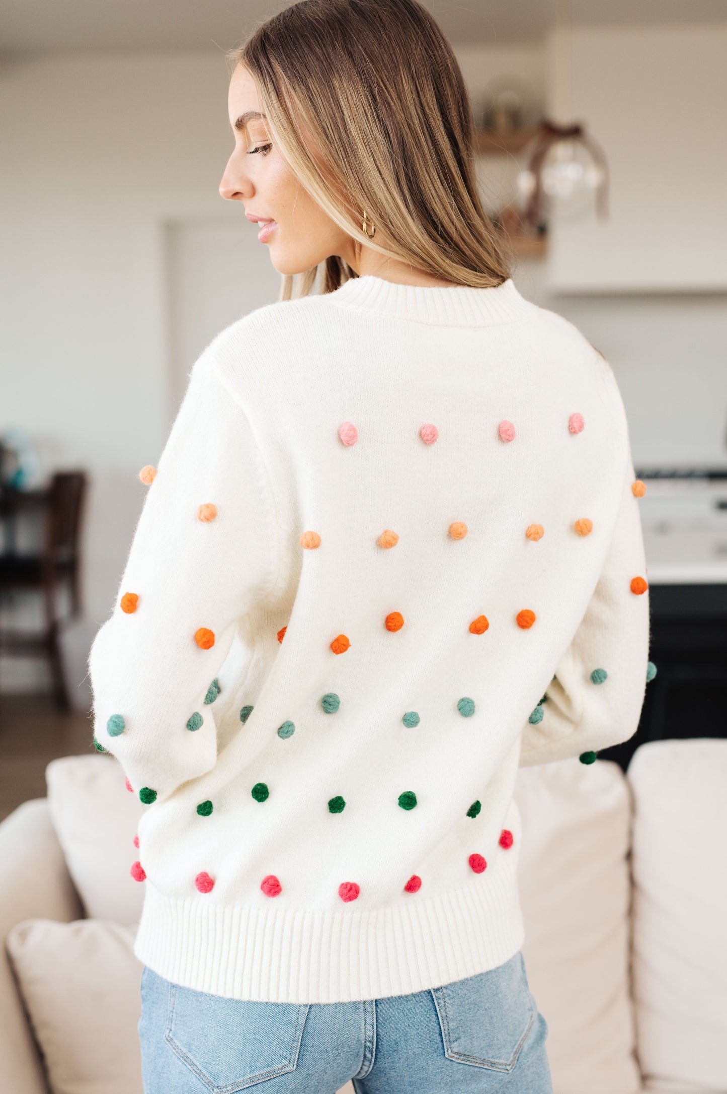 Candy Buttons Sweater