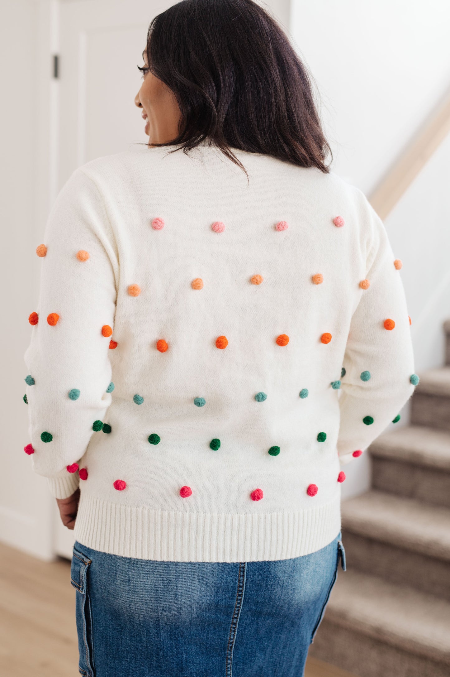 Candy Buttons Sweater