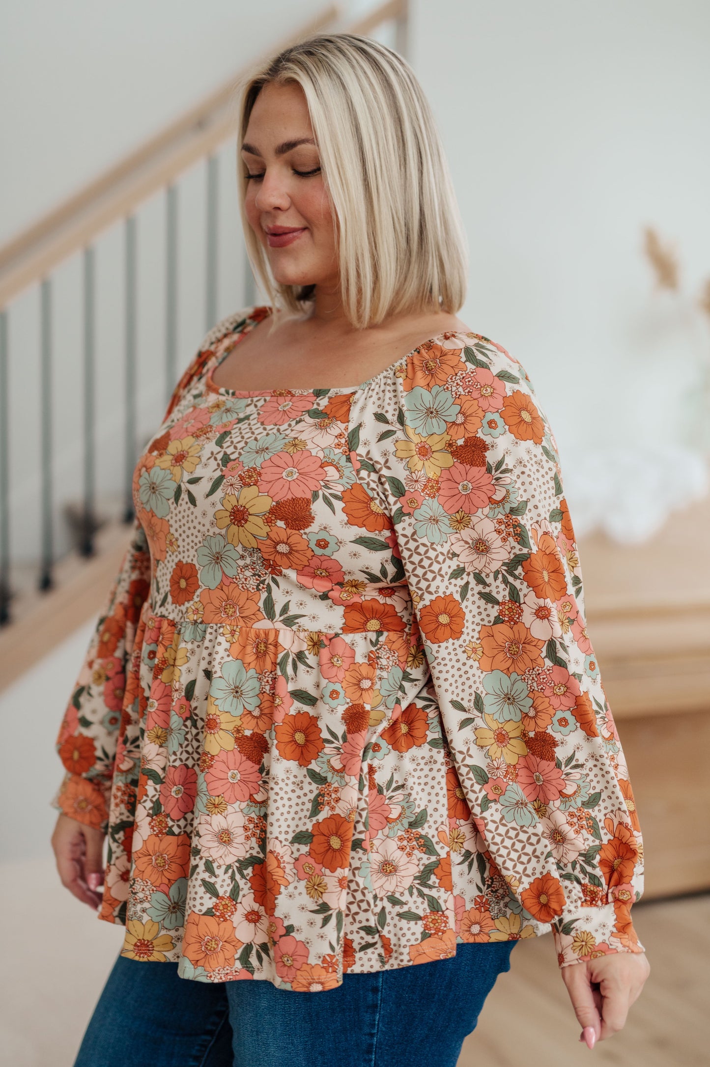 Flora Babydoll Top