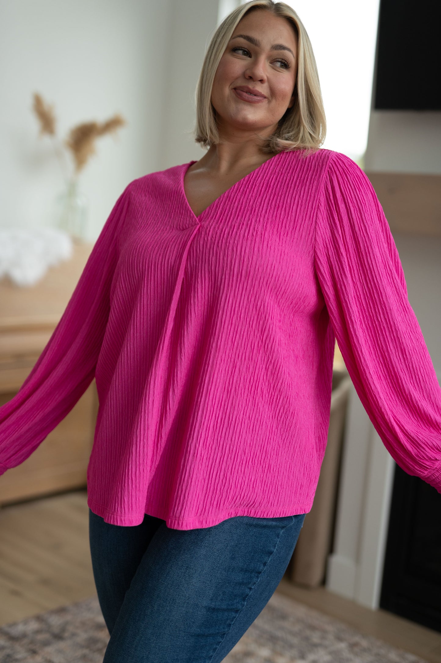 Ravana V-Neck Blouse