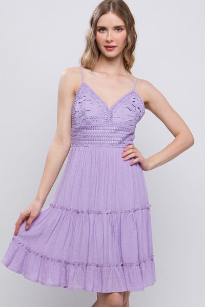 Harper Lace Detail Cami Dress